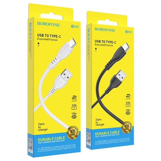 Cable BOROFONE BX51 Type-C