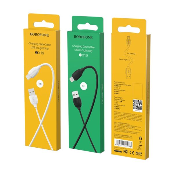 Cable borofone BX19 IOS