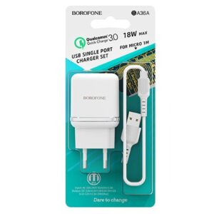 Chargeur Borofone BA36A micro