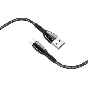 hoco-u89-safeness-charging-data-cable-for-lightning-wire-black