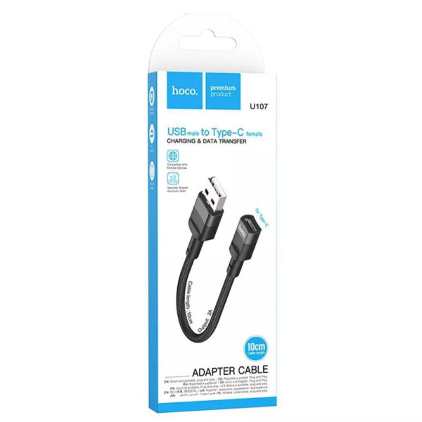 Cable HOCO U107 USB/C female