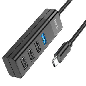 hoco-hb25-easy-mix-4in1-converter-type-c-to-usb3-3xusb2