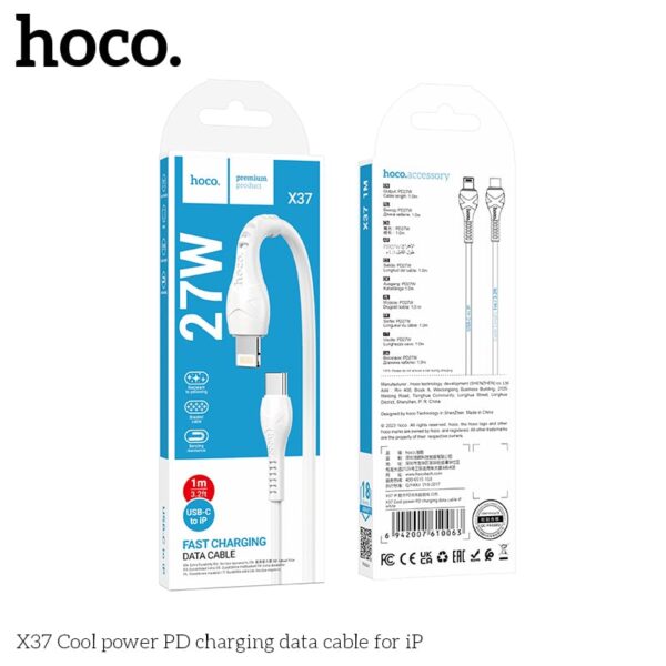 Cable Hoco X37 C-IPH 27W