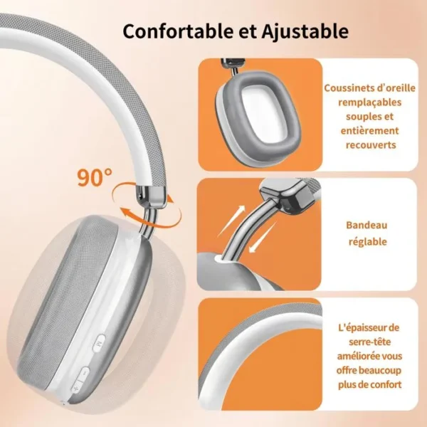 Casque P9 Pro Max Bluetooth