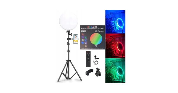 RING LIGHT ROND RGB GS450