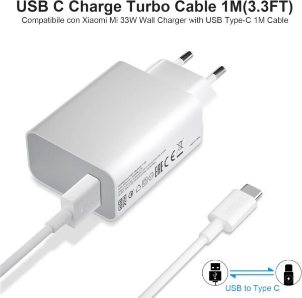 CHARGEUR MI-33W TYPE C