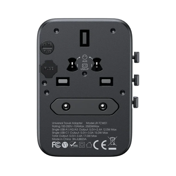 UNIVERSAL TRAVEL CHARGE JOYROOM TCW01