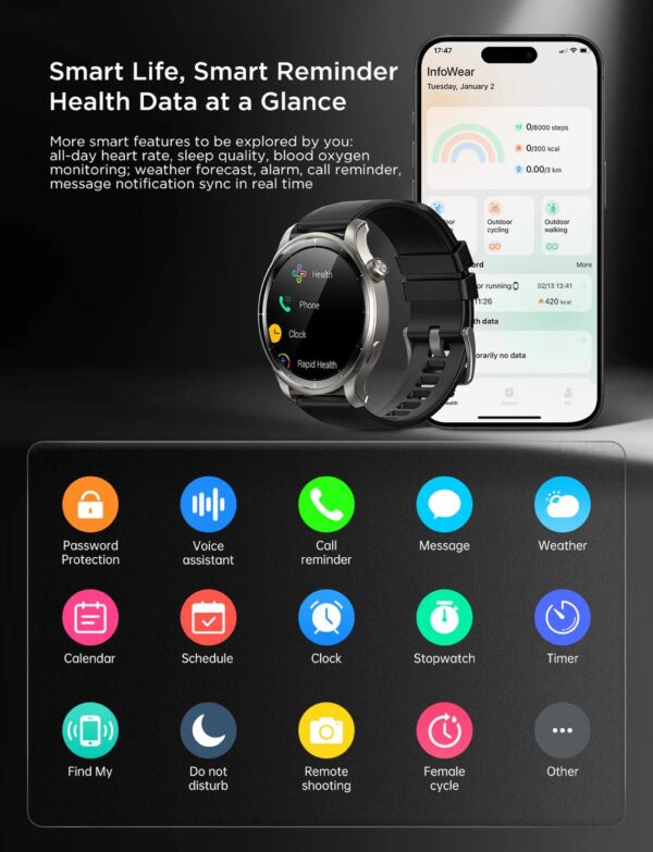 SMART WATCH JOYROOM FV1