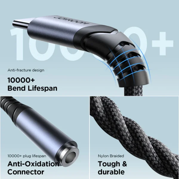 Adaptateur Audio Joyroom SY-C01 – USB-C vers Jack 3,5 mm