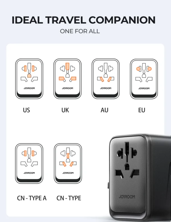 UNIVERSAL TRAVEL CHARGE JOYROOM TCW01