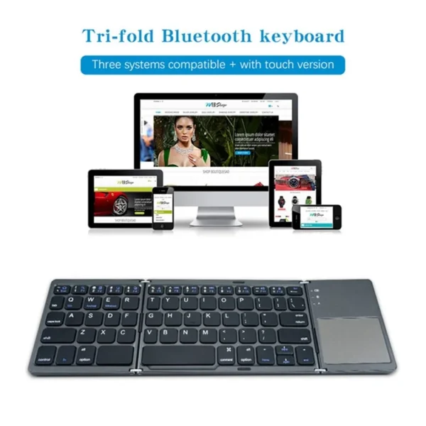 CLAVIER SANS FIL PLIABLE BO33