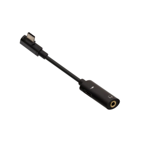 Adaptateur Type-C Charge / Audio (Type-C / Jack) LS19 Hoco Noir